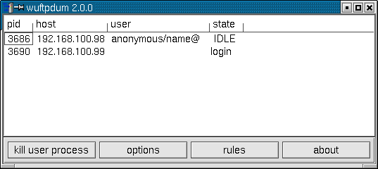 screenshot wuftpdum-2.0.1-mainwindow (4.1KB)